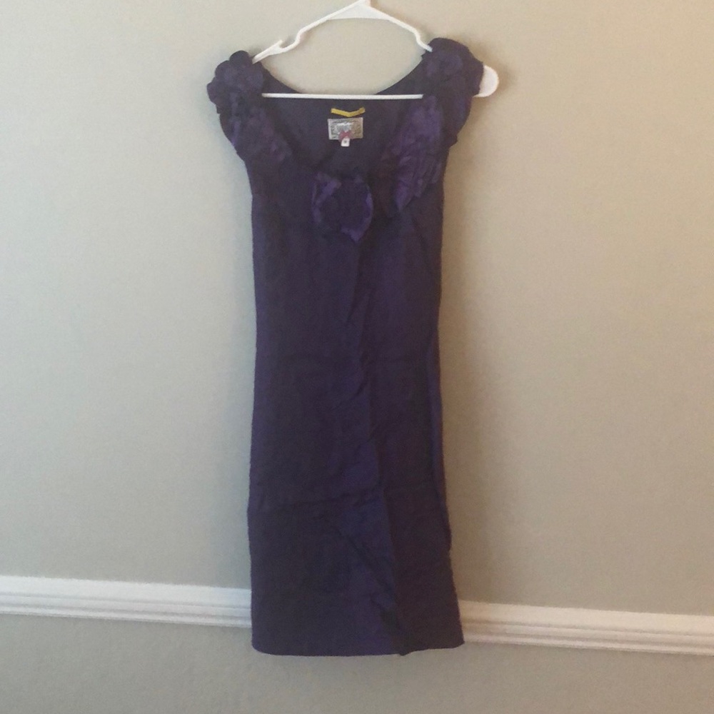 Purple dress